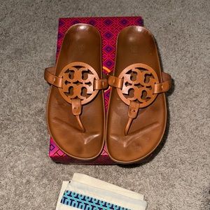 Tory Burch Miller Cloud Women's Sandals - Aged Camello, US 9